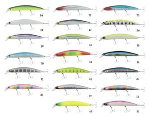 Kendo Seabass Minnow 125mm 21gr Sahte Balık