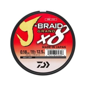 Daiwa JB Grand 8B 135m Gray-Light İp Misina
