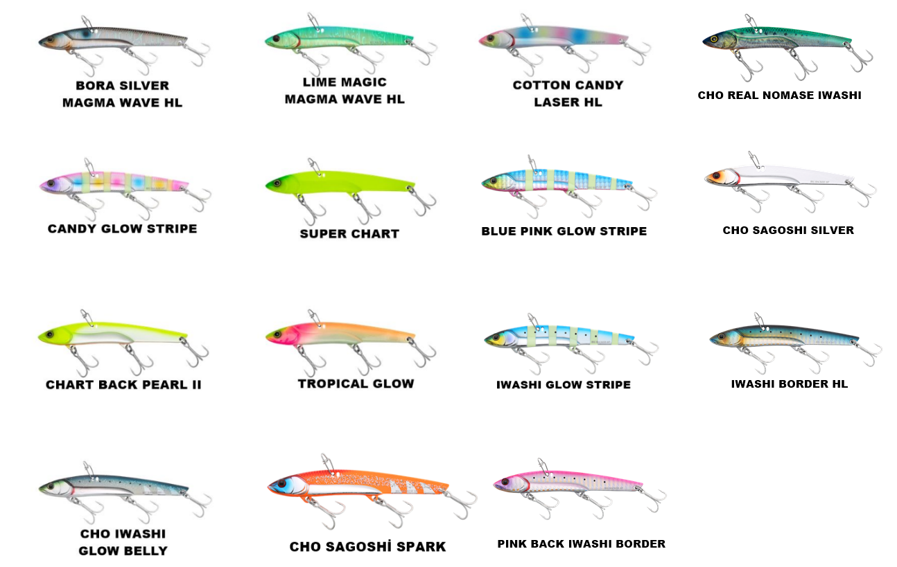 Jackall Big Backer 107 10.7cm 27gr Metal Vib Jig Yemi COTTON CANDY LASER HL