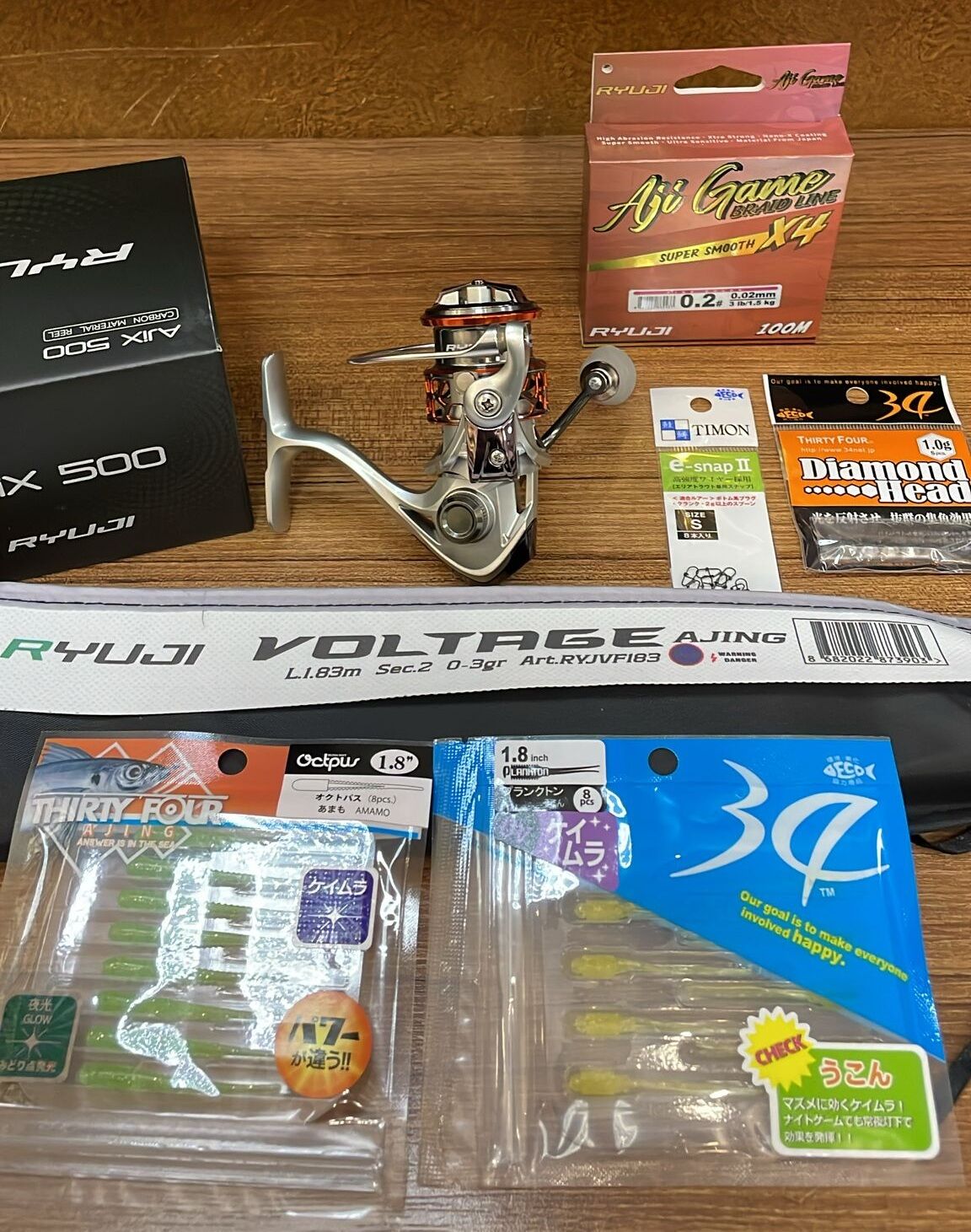 Ryuji Ajix 500 - Ryuji Voltage 183cm 0-3gr Lrf Seti