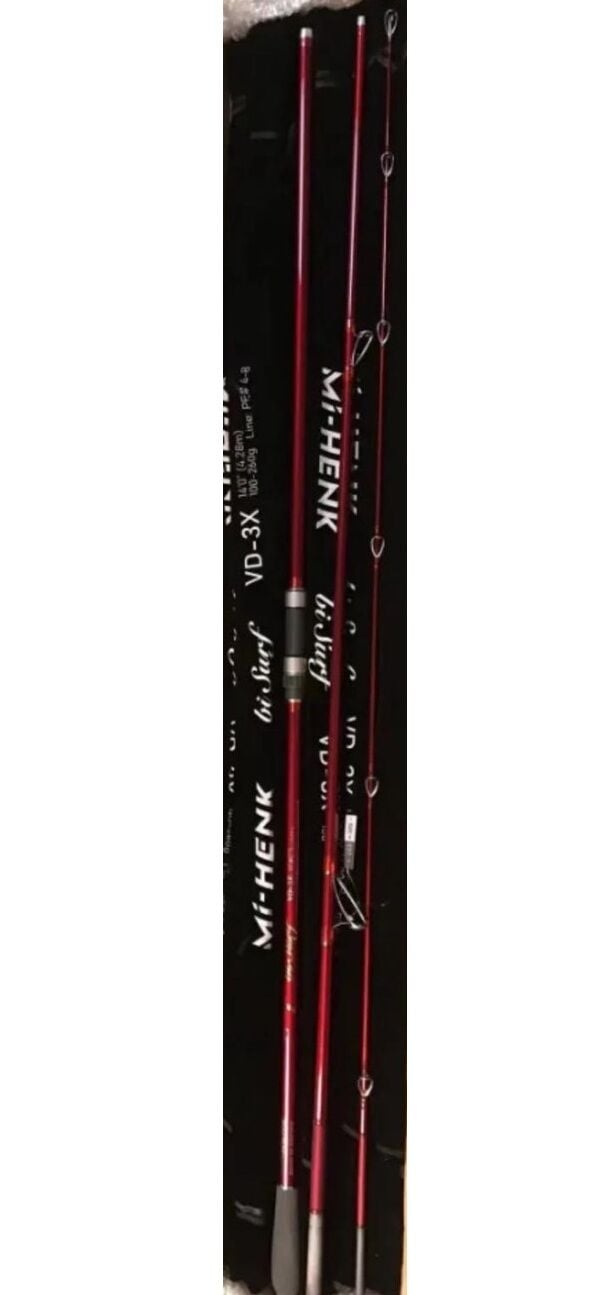 Mi-Henk Bi Surf VD-3X 428cm 100-260Gr Surf Kamışı
