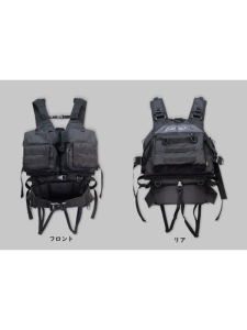 Jackall Versatile Game Vest Black Balıkçı Yeleği