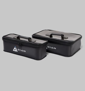 Jackall CiAN Mesh Tackle Case Black