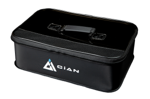 Jackall CiAN Mesh Tackle Case Black