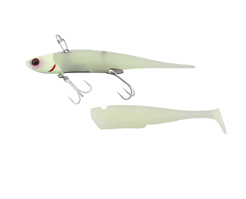 Jackall Big Backer Soft Vib 28g  Süper Glow