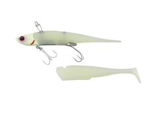 Jackall Big Backer Soft Vib 28g  Süper Glow