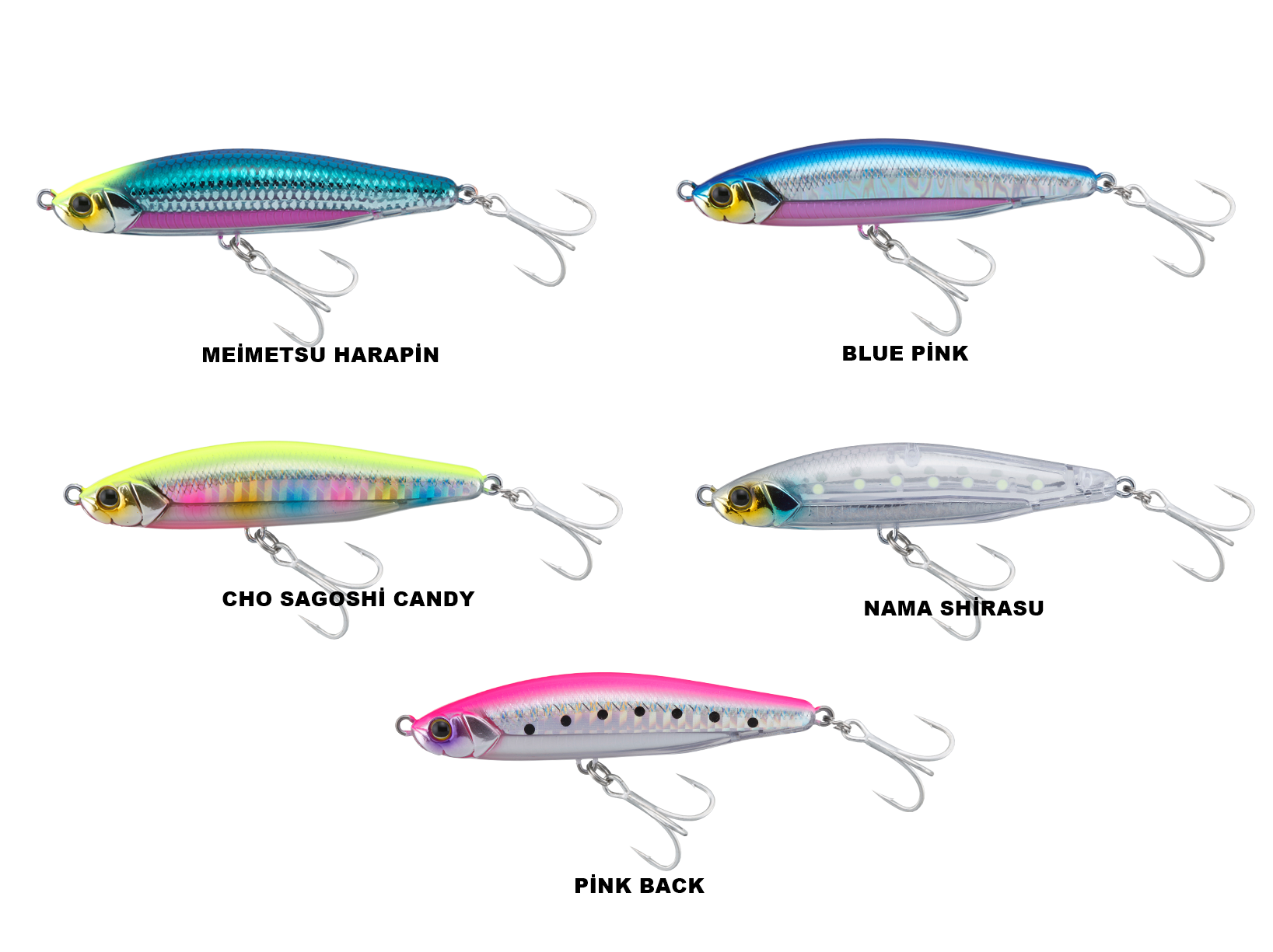 Jackall Big Backer Falltrick 8.4cm 27.7gr Maket Balık PINK BACK IWASHI