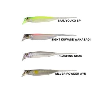 Jackall Driftfry 3.0'' Elastomer 7.62cm 5pcs Silikon Yem