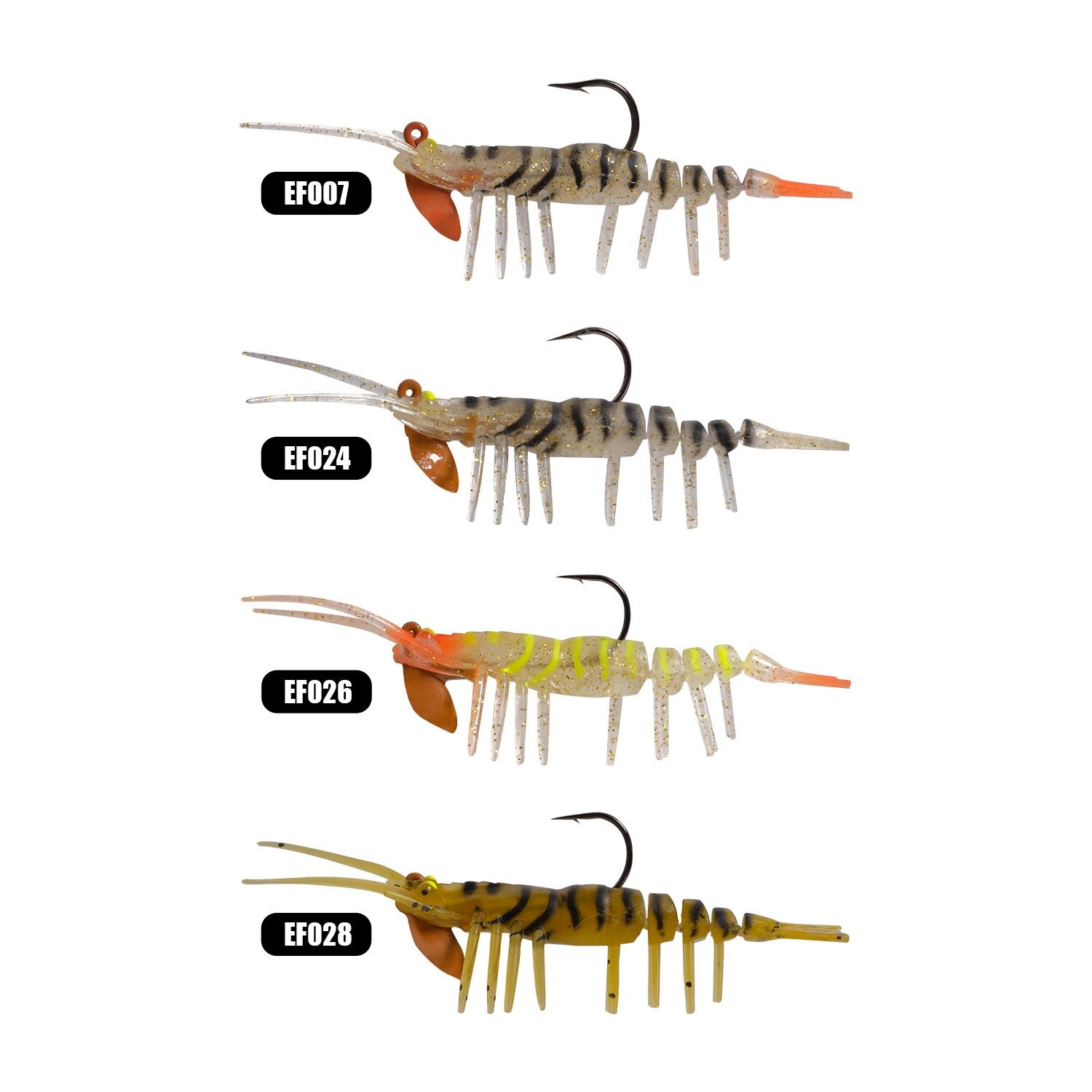 Effe Sasi Caridina HG07 7.6cm 6.5gr Silikon Yem
