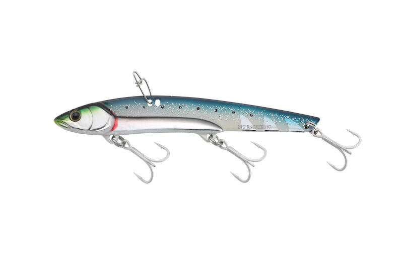 Jackall Big Backer 107 10.7cm 27gr Metal Vib Jig Yemi CHO IWASHI GLOW BELLY