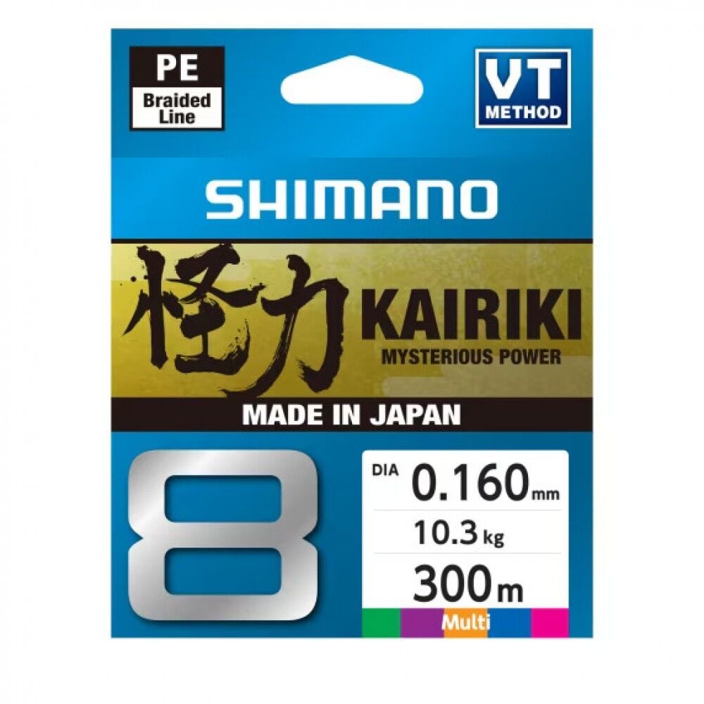 Shimano Kairiki 8X Multi Color 300m İp Misina