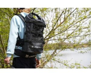 Jackall Waterprof Back Pack Black M