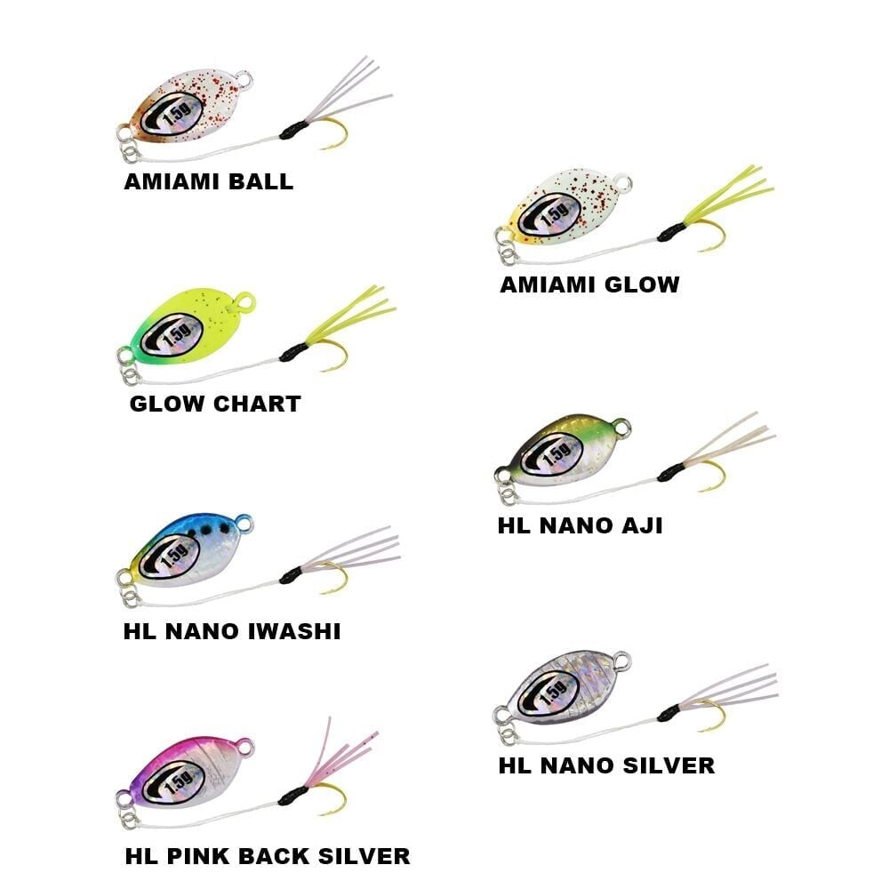 Jackall Nanodrop 0.8gr Nano Jig Yemi HL NANO IWASHI