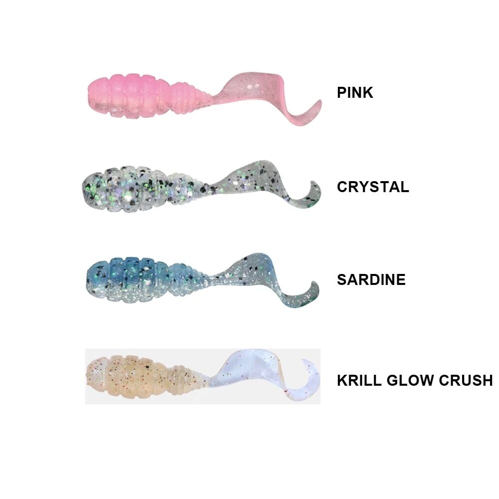 Jackall Good Meal Grub 3.8cm Silikon Yem