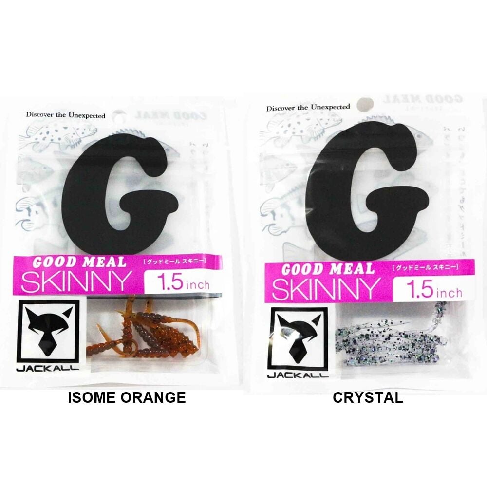 Jackall Good Meal Skinny 3.8cm Silikon Yem