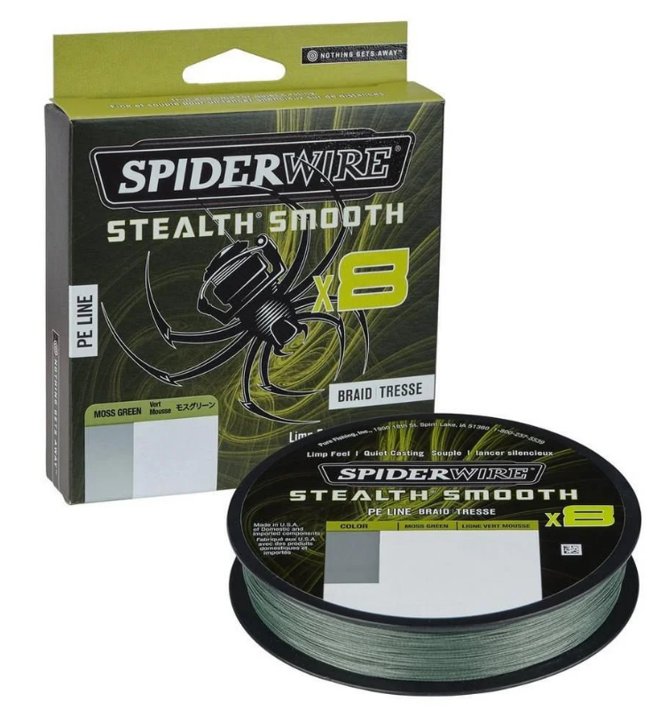 Spider Wire Stealth Smooth 8x 300mt Moss Green İp Misina