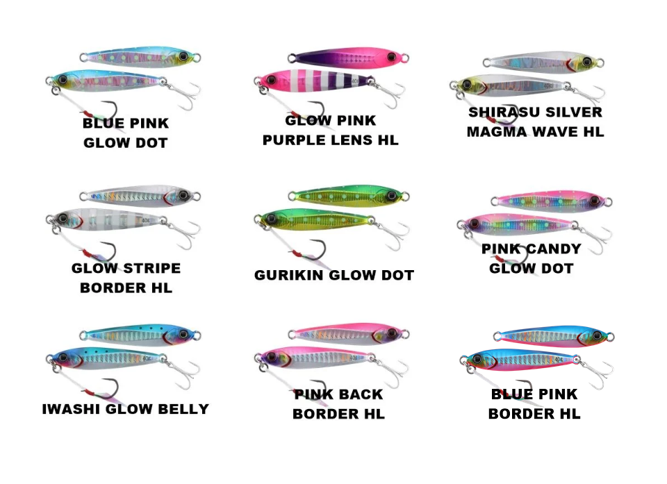 Jackall Big Backer 4.2cm 10gr Jig Yemi GURIKIN GLOW DOT