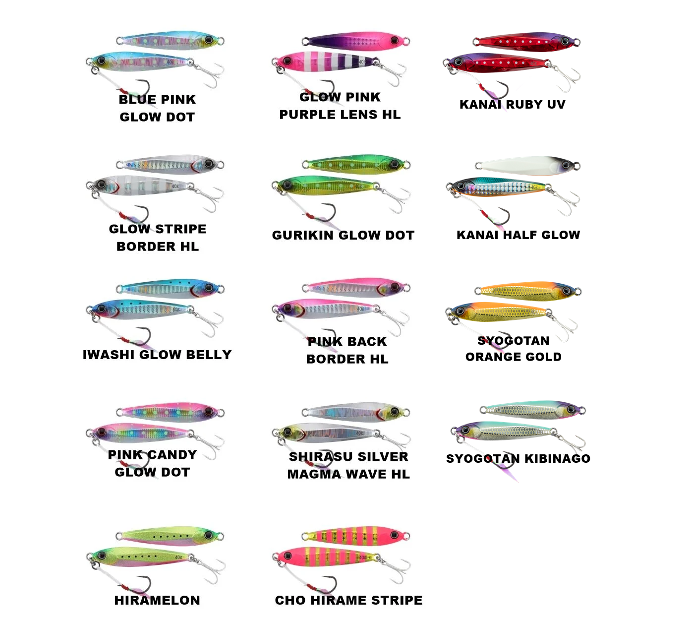 Jackall Big Backer 6.2cm 30gr Jig Yemi GURIKIN GLOW DOT