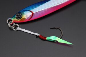 Jackall Big Backer 7.8cm 60gr Jig Yemi GLOW STRIPE BORDER HL