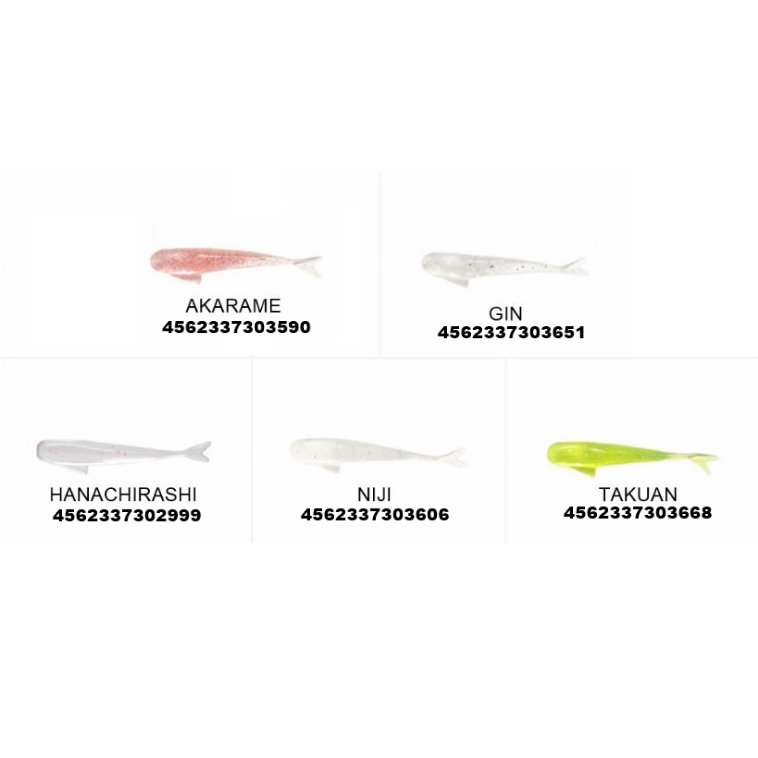 Thirty34Four Fishlike 1.5Inch 3.8cm Silikon Yem TAKUAN