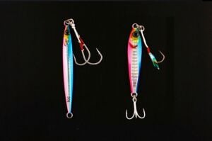 Jackall Big Backer Jig Slide Stick 6.7cm 15gr Jig Yemi GLOW STRIPE BORDER HL