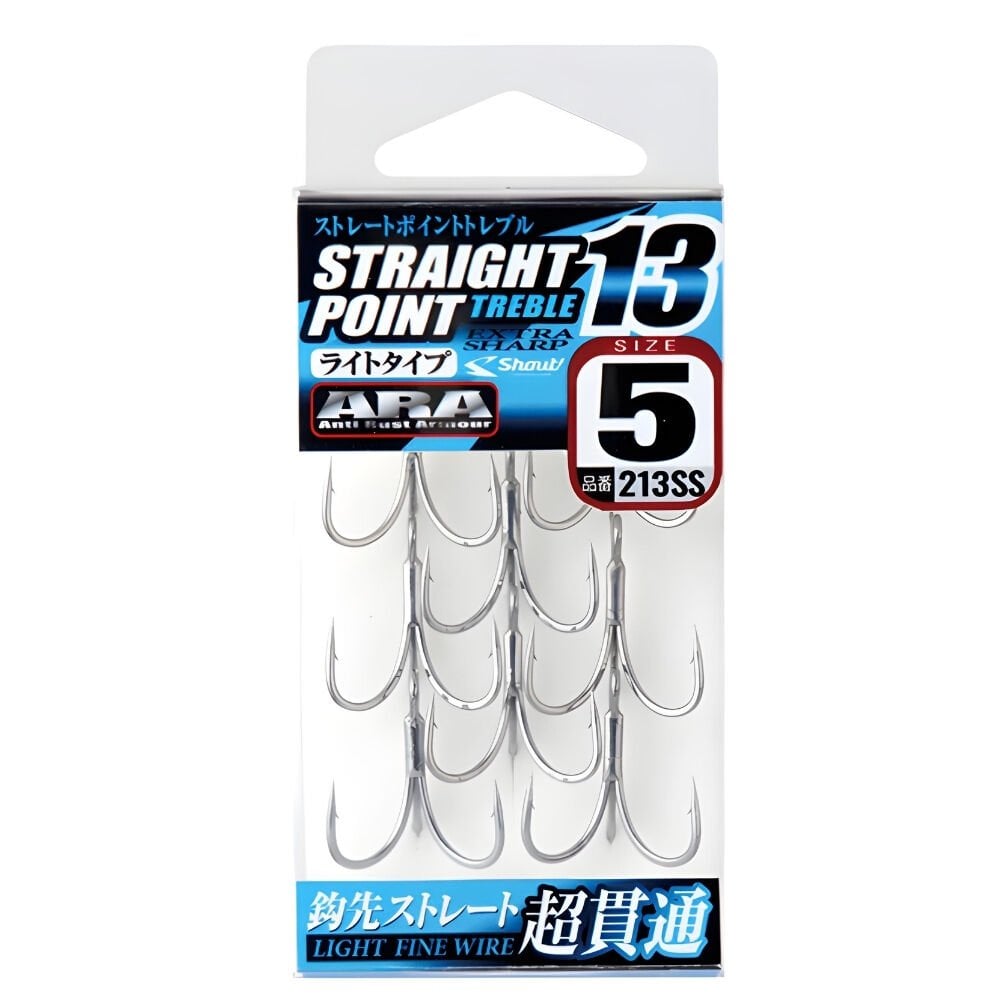 Shout Straight Point 13 Silver Üçlü İğne