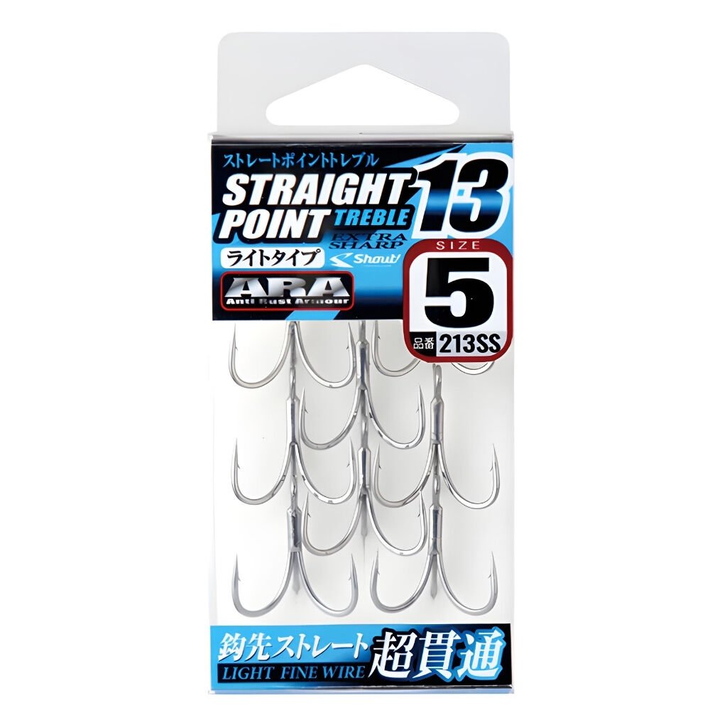 Shout Straight Point 13 Silver Üçlü İğne