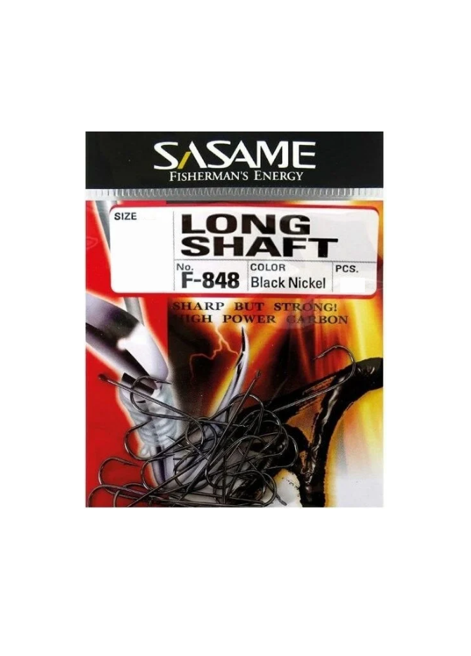Sasame Long Shaft F-848 Black Nickel Olta İğnesi