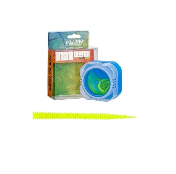 Fujin Mad Worm 9cm Fluo Green Lrf Silikonu