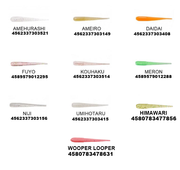 Thirty34Four Jr. Ultra Soft 1.3Inch 3.3cm Silikon Yem