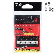 Daiwa Ajing Jighead 0.8Gr NO8 Jig Head