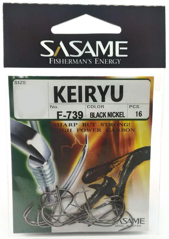 Sasame Keiryu F-739 Black Nickel Olta İğnesi