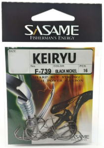 Sasame Keiryu F-739 Black Nickel Olta İğnesi