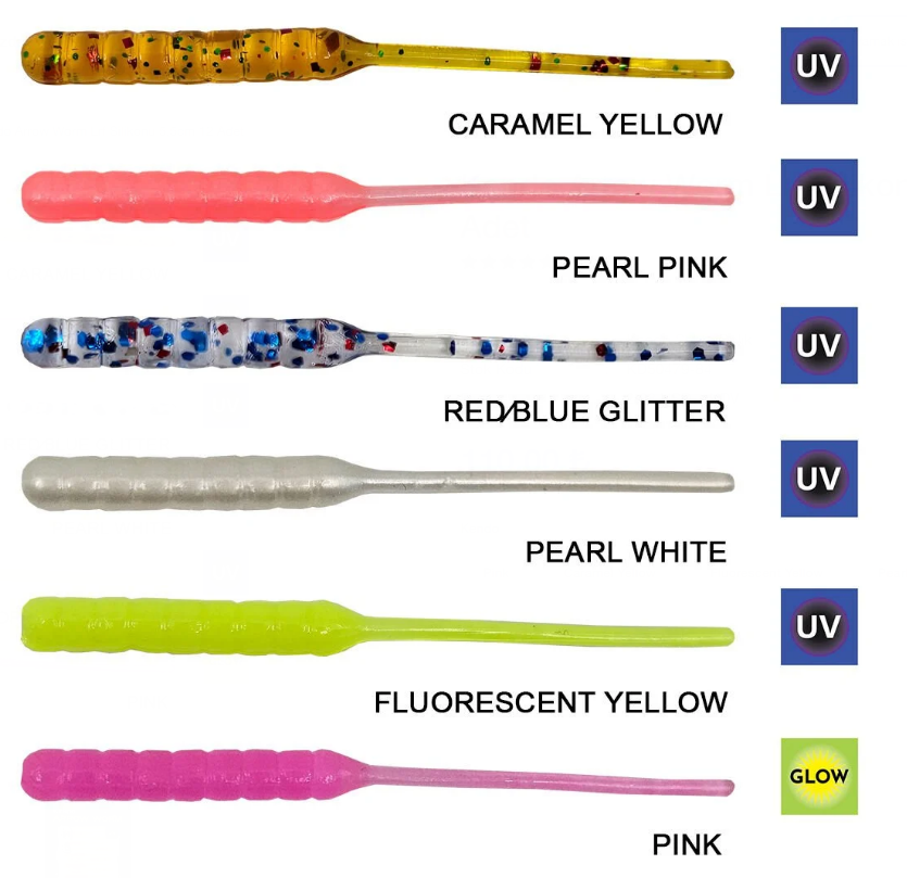 Kendo Arrow Worm 5.5cm 12 adet Silikon Yem