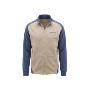 Shimano Zipped Sweatshirt Beige İndigo XL