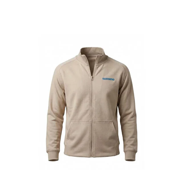 Shimano Zipped Sweathsirt Beige XL