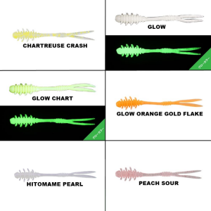 Jackall Amiami 1.5'' 3.8cm Silikon Yem CHARTREUSE CRASH