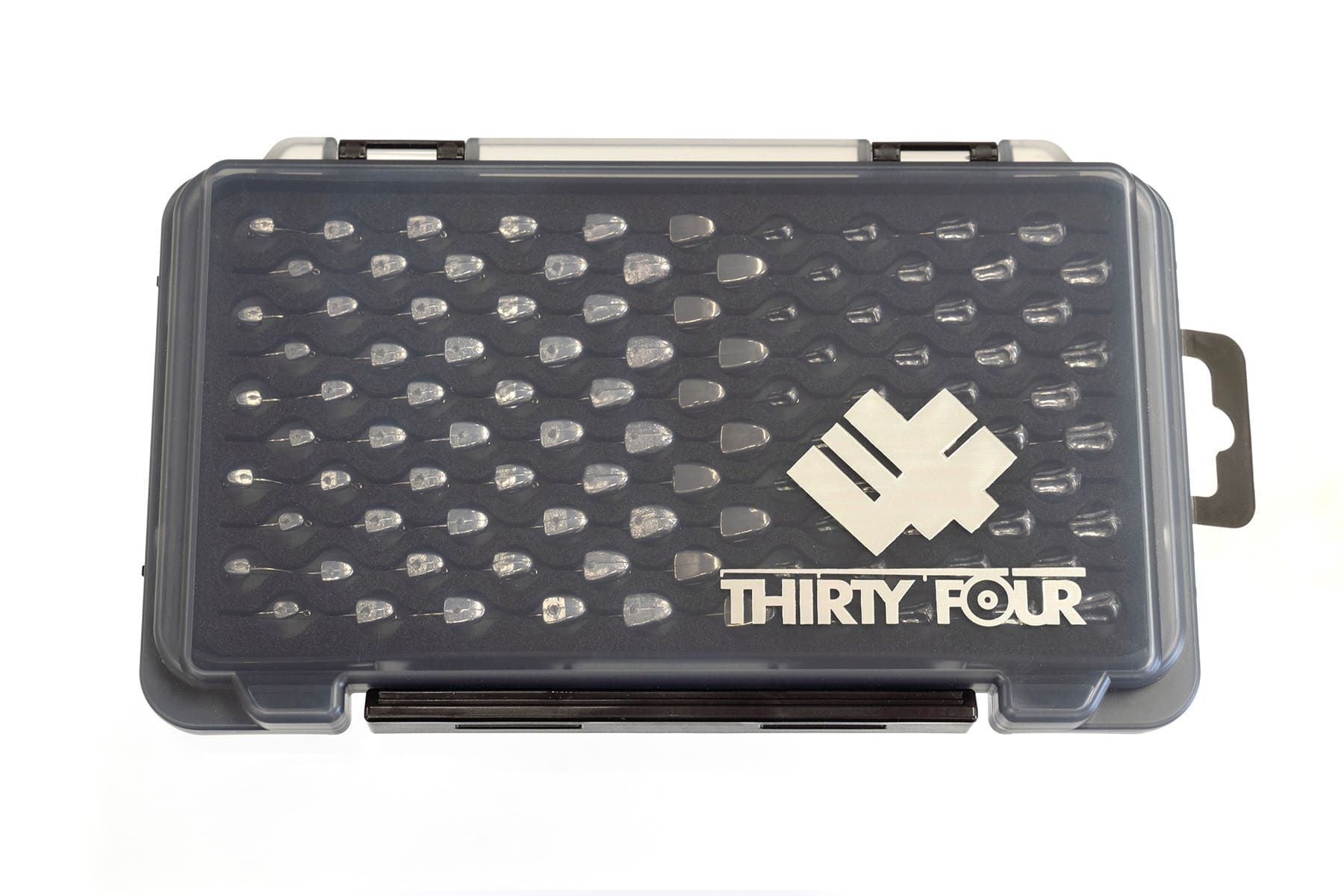 Thirty34Four Freely Slim Jighead Case Smoke Jighead Kutusu