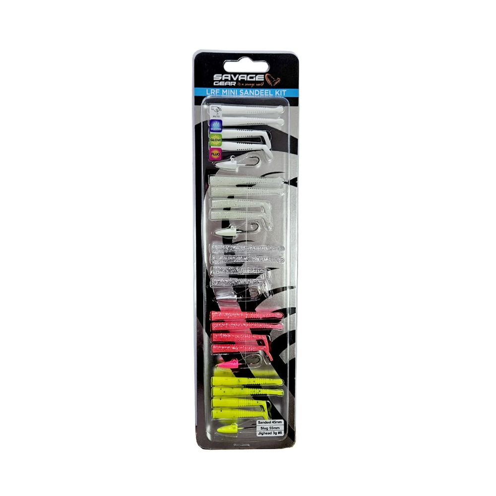 Savage Gear Lrf Mini Sandeel Kit 25 Adet Silikon Yem