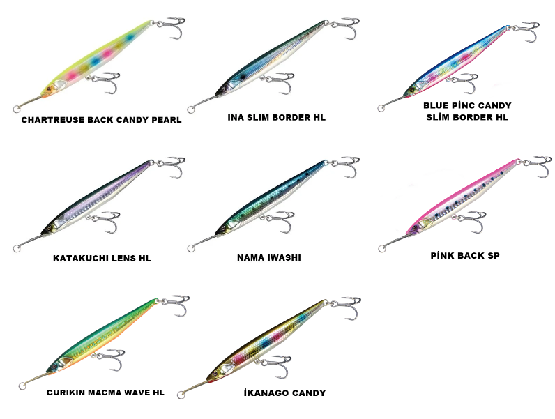 Jackall Big Backer Riser 012SL 12cm 31.2gr Maket Balık