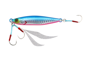 Jackall Flag Trap 40gr Jig Yemi BLUE PINK BORDER HL