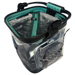 Mihenk 13lt Şeffaf Katlanır Balıkçı Kovası