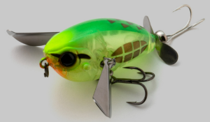 Jackall Micro Pompadour 4.2cm 6.5gr Maket Balık CHARTREUSE GRASS HOPPER