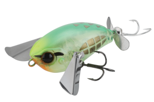 Jackall Micro Pompadour 4.2cm 6.5gr Maket Balık CHARTREUSE GRASS HOPPER