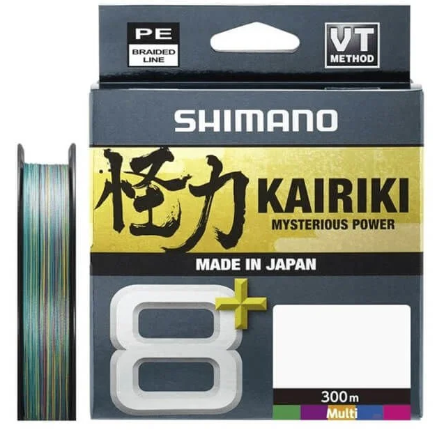 Shimano Kairiki 8+ Plus 300m Multi Color İp Misina