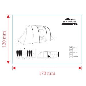 Tenthouse Fun 6 Kişilik Yüksek Çadır