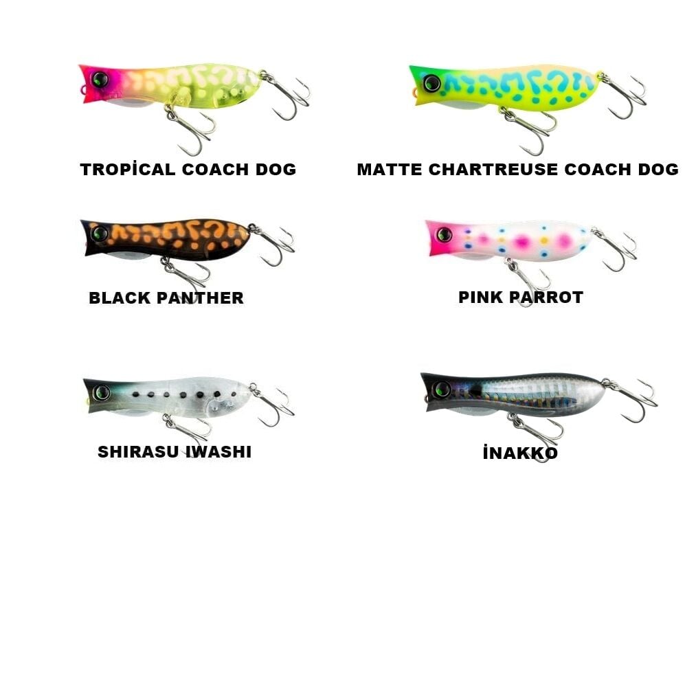 Jackall Bleeker Toppy 67F Sahte Balık