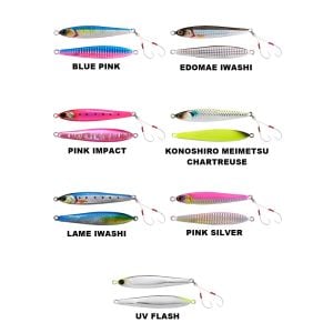 Jackall Seabass Anchovy  Metal 60gr 8.8cm Jig Yemi