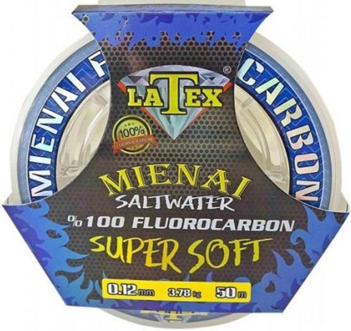 Latex Fluorocarbon Mienai 50M Misina 0,12
