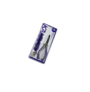 Kahara 6İnc Stainless Bent Nose Pliers (With Lanyard)